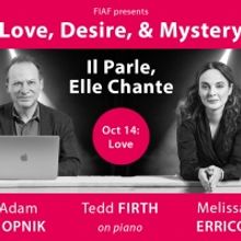 BWW Previews: Melissa Errico & Adam Gopnik Perform Online October 14th In New Concert