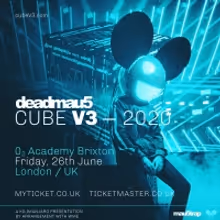 deadmau5 Announces Headline CUBE v3 Show at Brixton Academy