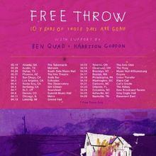 Free Throw to Celebrate 10 Years of 'Those Days Are Gone' with New Tour