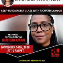 Casting Director Kim Coleman Joins the Richard Lawson Studios Master Class Series