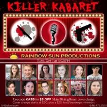 Rainbow Sun Productions Presents KILLER KABARET at Feinstein's/54 Below
