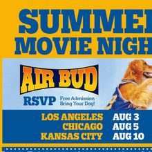 AIR BUD to Return to Theaters for Dog-Friendly Summer Screenings