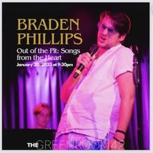 Braden Phillips' OUT OF THE PIT: SONGS FROM THE HEART To Feature Barrett Wilbert Weed
