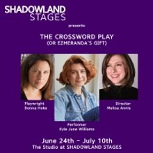 Kyle June Williams to Star in the World Premiere of THE CROSSWORD PLAY at Shadowland 