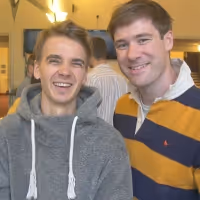 VIDEO: Joe Sugg and David Hunter Talk Baking and Fundraising at the WAITRESS…
