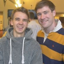 VIDEO: Joe Sugg and David Hunter Talk Baking and Fundraising at the WAITRESS Macmillan Coffee Morning