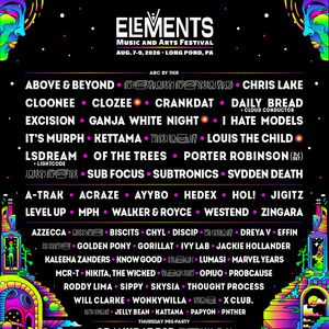 ELEMENTS MUSIC & ARTS FESTIVAL Reveals Phase One Lineup For 2026 Edition
