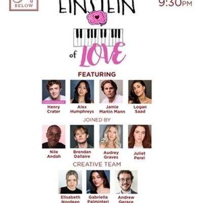 EINSTEIN OF LOVE Will Come to 54 Below in May