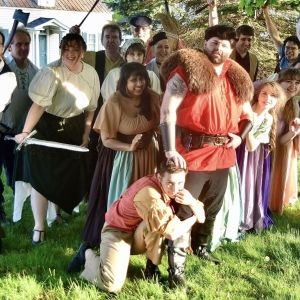 Cast Set for BEAUTY AND THE BEAST at The Monmouth Community Players
