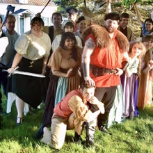 Cast Set for BEAUTY AND THE BEAST at The Monmouth Community Players