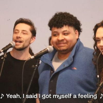 Video: Inside the Sitzprobe For CRY-BABY at the Arcola Theatre