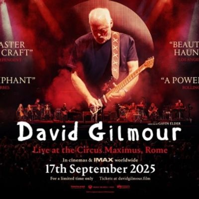 Video: Watch the Trailer for David Gilmour LIVE AT THE CIRCUS MAXIMUS, ROME Concert Film