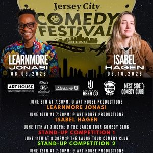 2026 JERSEY CITY COMEDY FESTIVAL Lineup Unveiled