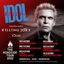 Billy Idol Adds Killing Joke to the Bill for His Roadside Tour