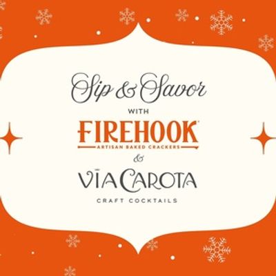 Firehook Crackers and Via Carota Craft Cocktails West Village Sampling Event&nbsp;