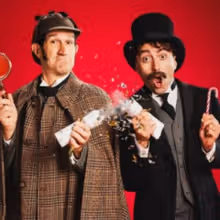 Cast Set for SHERLOCK HOLMES AND THE TWELVE DAYS OF CHRISTMAS at Alexandra Palace