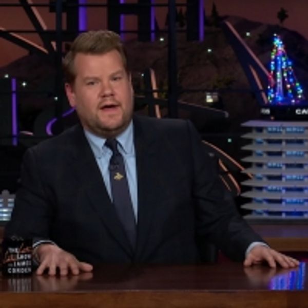 VIDEO: James Corden Talks THE PROM, a 'Butthole Cut' of CATS on THE LATE SHOW - Broadway Theater Video