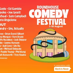 Frank Skinner, Katherine Ryan, Joe Lycett, and More Set for Roundhouse Comedy…