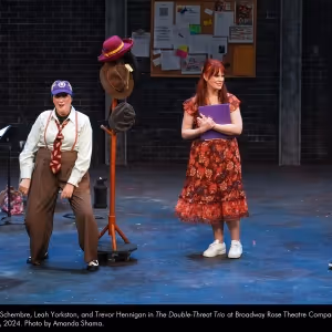 Review: THE DOUBLE-THREAT TRIO at Broadway Rose