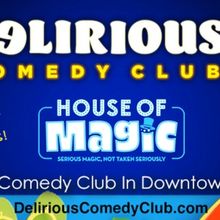 Delirious Comedy Club and House of Magic Bring Live Comedy and Illusion to Downtown L