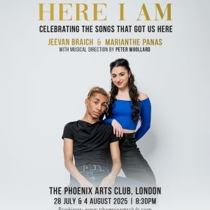 Jeevan Braich and Marianthe Panas Will Stage Their Own Cabaret HERE I AM at The…