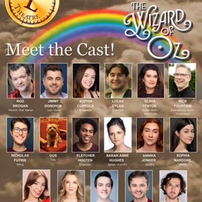 Cast Set for THE WIZARD OF OZ at Legacy Theatre in Branford, CT