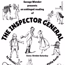 Savage Wonder to Present THE INSPECTOR GENERAL Adapted By Philip Korth