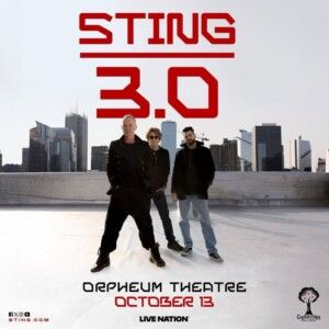 Review: STING 3.0 TOUR at Orpheum Theatre Minneapolis