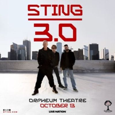 Review: STING 3.0 TOUR at Orpheum Theatre Minneapolis