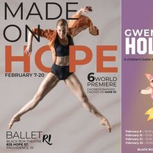 Ballet Rhode Island to Debut MADE ON HOPE and GWENDOLYN GOES HOLLYWOOD