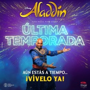 ALADDÍN anuncia su última temporada en Madrid