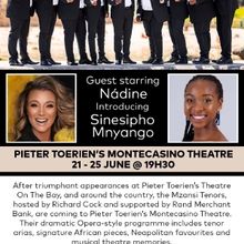 Mzanzi Tenors Come to Gauteng With Signature Afro-opera