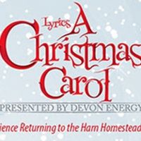 Lyric Returns To The Harn Homestead For Holiday Production Of A CHRISTMAS CAROL