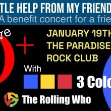 O Positive and 3 Colors Reunite For 'With A Little Help From My Friends - A Benefit C