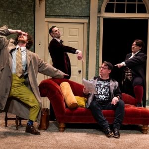 Review: Greater Boston Stage Company gets everything right with THE PLAY THAT GOES WRONG
