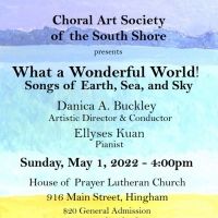 Choral Art Society to Explore Environmental Collaboration   through Nature-Themed Con Interview