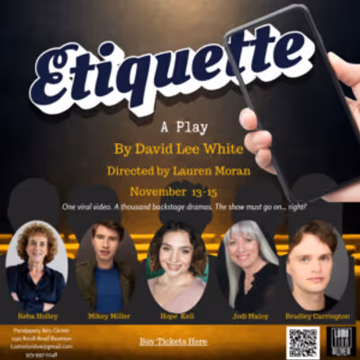 Cast Set for David Lee White's ETIQUETTE at Lomotion Live