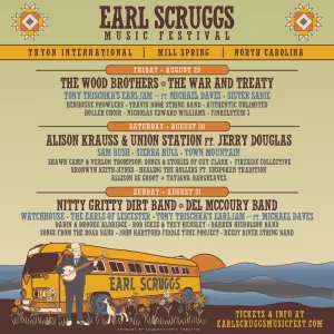 Alison Krauss & More Join Earl Scruggs Music Festival 2025 Lineup