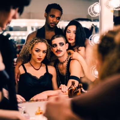  SPANISH ARTIST, ANNA ALIAU GUERRA, PORTRAYING 'HELGA' IN CABARET at the Virginia Theatre Festival