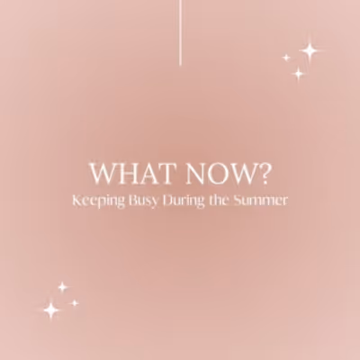 Student Blog: What Now?