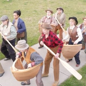 MEN ON BOATS, about JW Powell's First Trip Down The Colorado, Opens Next Month