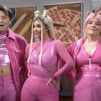 VIDEO: Kim Kardashian West Appears as a Member of a Pop Group in Cut SNL Sketch