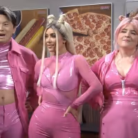 VIDEO: Kim Kardashian West Appears as a Member of a Pop Group in Cut SNL Sketch Video
