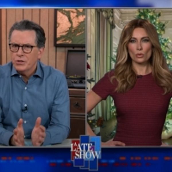 VIDEO: Laura Benanti's Melania Trump Drops Hints About Her Post-White House Plans on THE LATE SHOW WITH STEPHEN COLBERT - Broadway Theater Video