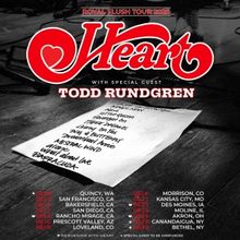 Heart Add Additional Dates to Royal Flush Tour 2025