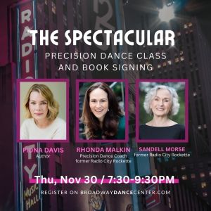 Broadway Dance Center Hosts Precision Dance Class and Book Signing Event with…