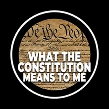 WHAT THE CONSTITUTION MEANS TO ME At Virginia Samford Theatre Martha Moore Skyes Stud