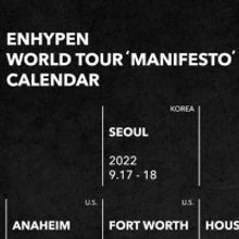 ENHYPEN Announce First World Tour 'Manifesto'