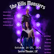 SHE KILLS MONSTERS to be Presented at Secret Theatre This Fall