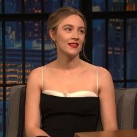 VIDEO: Saoirse Ronan Talks About Meryl Streep on LATE NIGHT WITH SETH MEYERS Video